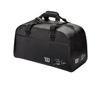 Wilson Membro della collezione di debutto di Wilson x Bela, il Bela Small Duffel è un'opzione affidabile per i giocatori di padel che cercano una borsa elegante e conveniente. Il borsone contiene due scomparti principali; lo scomparto principale ospita due racchette con spazio per attrezzi extra, mentre lo scomparto laterale più piccolo è perfetto per gli effetti personali. Ispirato da prestazioni leggendarie, questo borsone fa una dichiarazione visiva e colpisce per la sua durata a lungo termine. Sub-DepartmentDuffelbag Bag Dimensions20 x 10.5 x 11" / 51 x 26.5 x 28 cm Fabric Composition100% PolyesterFEATURES 100% Polyester main body fabric Large compartment for tennis clothing and shoes Side pocket for smaller items and personal effects Wilson x Bela logo on each side Padded carrying handle Plastic feet on bottom to prevent wear and scratching