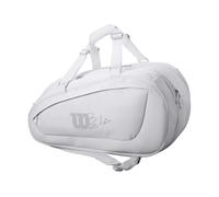 Wilson Porta la borsa di una leggenda della padel con la Bela Super Tour, una borsa progettata per la migliore funzionalità e l'aspetto della classe. Marchiata con il logo Wilson x Bela su un luminoso