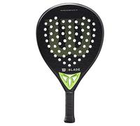Wilson Blade Elite Tx V2 - Racchetta da padel leggera, superficie in carbonio/fibra di vetro, anima in EVA, bilanciamento medio, taglia unica, 361 g/410 g, uso interno