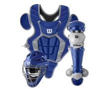 WILSON c200 Youth catchers gear Kit - Royal