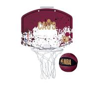 Wilson NBA Team Cleveland Cavaliers Mini Hoop WZ6010101, Unisex basketball board, burgundy, One size EU