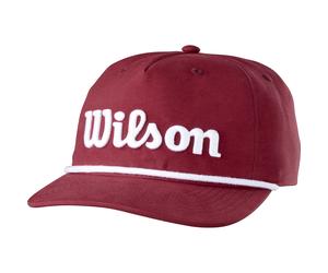 Wilson Cappellino Retro Rope Snapback, bordeaux