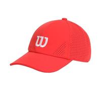 Berretto da tennis Wilson Active Perforated - Rosso (L/XL)
