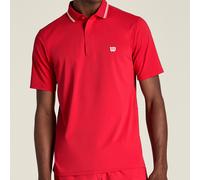 Maglietta da uomo Wilson M Challengers Technical Polo Varsity Red L