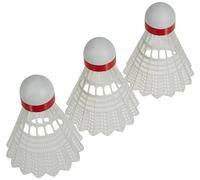Wilson Championship Volani da Badminton, Confezione da 6, velocità 77, Plastica/Sughero Naturale, WRT6042WH77, Bianco