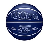 Wilson Chris Brickley - Pallone da basket con pesi, misura 6, colore: Blu
