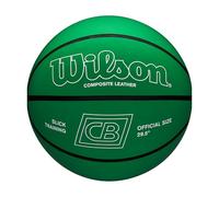 Wilson Chris Brickley Slick - Pallone da basket, misura 7, colore: Verde
