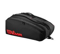 Borsa per racchette Wilson Clash V3 15PK Racquet Bag Black/Infrared