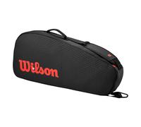 Borsa per racchette Wilson Clash V3 3PK Racquet Bag Black/Infrared