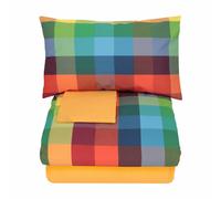 WILSON - Completo copripiumino copripiumone in cotone scacchi varie misure Gabel