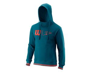 Wilson Conquista il Campo con Stile e Comfort Elevate la vostra esperienza di gioco con la William Bela Hoody-Slimfit, progettata per gli uomini che prendono il padel seriamente. Questa felpa con capp
