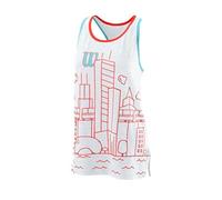 Wilson CONTROL TANK Canotta da Donna, Poliestere/Spandex, Nero, Taglia XL, WRA780202XL