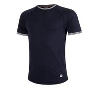 Wilson Court Performance Crew Maglietta Uomini-Blu Scuro Herren Tennis Dunkelblau
