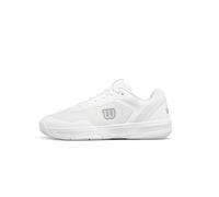 Wilson Courtglide Women's Tennis Shoe, Scarpa Donna, White/White/Silver, 42 2/3 EU X-Larga