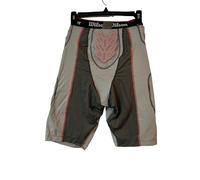Wilson da Uomo Ad Gst DD 5-Pad Compressione Calcio Pantaloncini, Grigio, XL