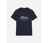 Wilson Easy W - T-shirt Tennis - Donna - Blu Navy M