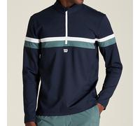 Wilson Elevate Performance Half - Zip Manica lunga Uomini, Taglia: XL