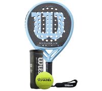 WILSON Endure LS V1 + Premier Padel - set padel Yellow