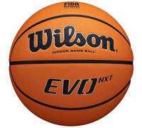 Wilson EVO NXT FIBA Game Ball WTB0965XB, Womens,Mens basketballs, orange, 7 EU