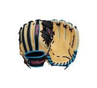Wilson Fall 2024 A1000 1786 11.5 Infield-Baseballhandschuh Blond/Schwarz/Cool Blue, Rechtsh nder