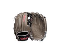 Wilson Fall 2024 A1000 1787 11.75 Infield-Baseballhandschuh Grau/Schwarz/Rot, Rechtsh nder