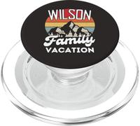 Wilson Family Vacanza Montagna Retro Tramonto Corrispondenza PopSockets PopGrip per MagSafe