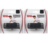 Wilson Featherthin Grip per Badminton, Grip Sostitutivo, Spessore 1.4 mm, WRR934400, Nero