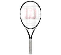 Wilson Federer Team 105, WRT30730U2 Racchetta da Tennis per Giocatori Principianti e Amatoriali Unisex Adulto, Bianco/Nero, L2