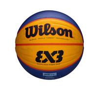 Wilson FIBA 3X3 Replica, Palla Basketball Unisex-Adulto, Blu/Giallo, Taglia Unica