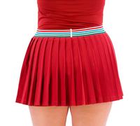 Gonna da tennis da donna Wilson Cross Court - cranberry - Rosso (XL)