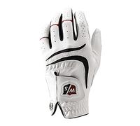 Wilson Grip Plus Guanto da Golf, MLH, Uomo, Bianco, L