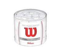 Wilson Grip WRZ4008WH Impugnatura Pro Overgrip Perforated, Unisex, Bianco, 60 Unità