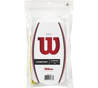 Wilson Grip WRZ4017WH Impugnatura Pro Overgrip, Unisex, Bianco, 30 Unità