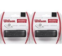 Wilson Grip WRZ4210BK Impugnatura Cushion Aire Classic Perforated, Grip Base, Unisex, Nero, 1 Unità (Confezione da 2)