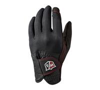 Wilson Guanti da pioggia W/S, Impermeabili e Antiscivolo, Accessori da Golf per Uomo, Nero
