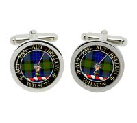 Wilson Gunn Clan Scozzese Gemelli IN Cromo Scatola