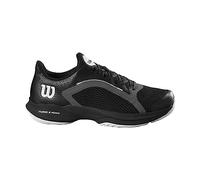 Wilson Hurakn 2.0, Padel Sneakers Uomo, Black/White/Ebony, 46 2/3 EU