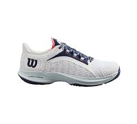 Wilson Hurakn PRO, Padel Sneakers Uomo, White/Cooling Spray, 42 EU