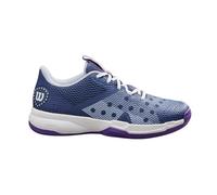 Wilson Hurakn Team, Scarpe da Paddle Donna, Deep Cobalt White Royal Lilac, 39 EU