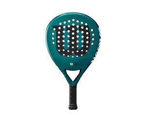 Wilson Il nuovo Blade Pro v2 combina una sensazione insuperabile e un design elegante. Il collo abbassa il centro di gravità per una maggiore manovrabilità. Ciò rende questa racchetta da padel perfett