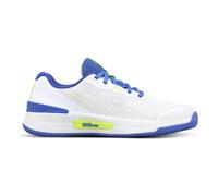 Scarpe da tennis da donna Wilson Intrigue Pro - white/amparo blue/safety yellow - Bianco (38 2/3)