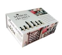 Wilson Jeux - 34 Pezzi Scacchi Misura 5 - Pezzi Scacchi Pesati e Feltrati - Ideali per Scacchiere Standard di Dimensioni 5 x 5 cm - Altezza Re 9,5 cm