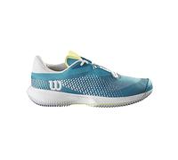 Wilson Kaos Swift 1.5, Sneaker Donna, Algiers Blue/White/Sunny Lime, 38 2/3 EU