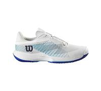Wilson Kaos Swift 1.5, Sneaker Uomo, White/Blue Atoll/Lapis Blue, 40 EU