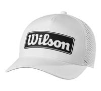 Wilson Logo Cap Performance, bianco