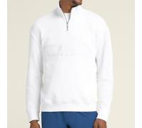 Felpa da tennis da uomo Wilson Parkside 1/2 Zip Pullover - bright white - Bianco (XL)