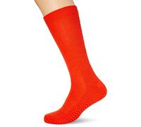 Wilson M Rush PRO Crew Sock 1Pr/PK Calzini da Uomo, Tangerine Tango/Coastal Blue, S/M
