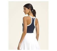Top da tennis da donna Wilson On The Daily Brami Tank - Blu (XS)