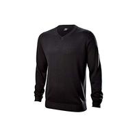 Wilson Maglione da golf Uomo, collo a V, V NECK SWEATER, Black, XL