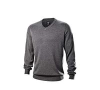Wilson Maglione da golf Uomo, collo a V, V NECK SWEATER, Grey, L